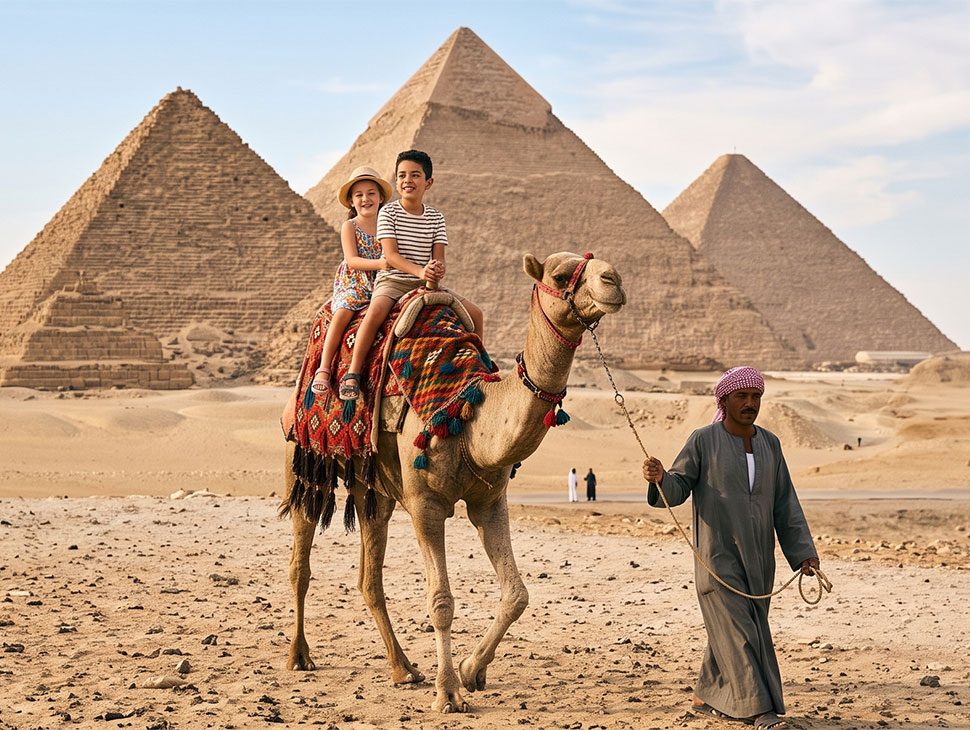 Egypt pro celou rodinu